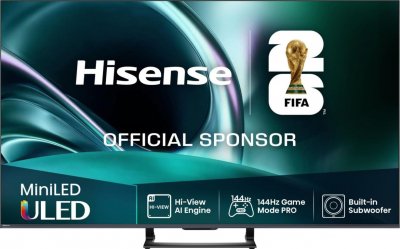 HISENSE TV 139 cm UHD 4K Mini Led  55U7Q