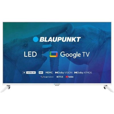 BLAUPUNKT TV 43  43UBG6010S 4K Ultra HD LED GoogleTV Dolby Atmos WiFi 2 4-5GHz BT white 