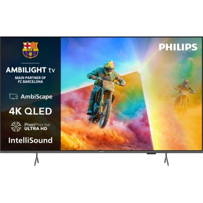 PHILIPS TV 4K QLED  Ambilight 55PQS8501 120Hz 139cm Titan Smart TV