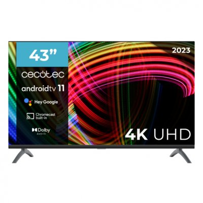 CECOTEC TV intelligente  ALU30043 Wi-Fi LED 43 4K Ultra HD