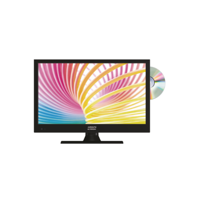 ANTARION tv led 16pouces 40cm t&eacute;l&eacute;vision hd tnt camping 12v dvd int&eacute;gr&eacute; 