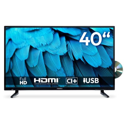 MEDION TV LED 40"" (100 cm) - MD840001 - Full HD 1980x1080 - 2xHDMI - 1xUSB - DVD