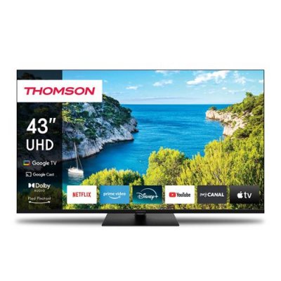 THOMSON TV LED 4K  43 UHD - Smart TV Google TV - Garantie 3 ans
