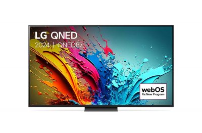 LG TV LED  75QNED87 QNED Pied central ajustable 120Hz 4K 190cm 2024