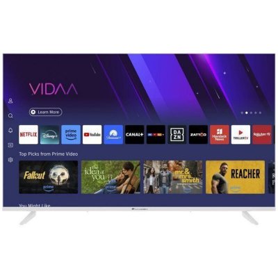 CONTINENTAL EDISON TV LED QLED  CELED43SVQLB26B7 43"" 4K UHD Blanc
