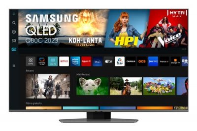 SAMSUNG TV LED  TQ50Q80C QLED 4K UHD Smart TV 125cm 2023