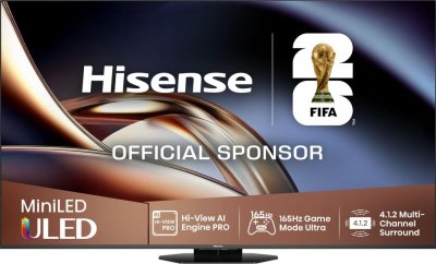 HISENSE TV Mini LED&nbsp;QLED  4K UHD 55U8Q 139 cm 2025 