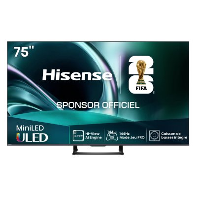 HISENSE TV Mini LED QLED  4K UHD 75U7Q 190 cm 2025