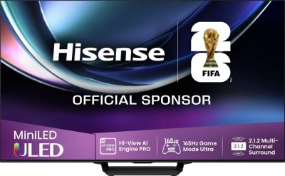 HISENSE TV Mini LED&nbsp;QLED  4K UHD 85U7Q PRO 215 cm 2025 