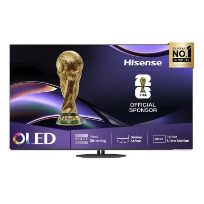 HISENSE TV OLED (2025) 65 65A85Q 164 cm, Gris - Neuf
