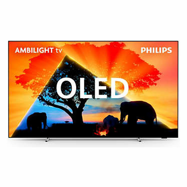 PHILIPS TV OLED Ambilight  77OLED759 194 cm 4K UHD Smart TV 2024 Chrome 
