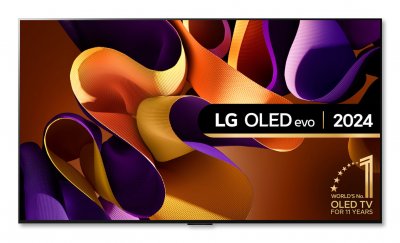 LG TV OLED Evo  OLED77G4 195 cm 4K UHD Smart TV 2024 Noir et Argent