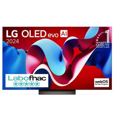 LG TV OLED  OLED55C4 OLED evo Dolby Atmos & Vision 100Hz 4K 139cm 2024