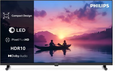 PHILIPS Tv  24phs6050/12 24"" Hd+ Smart Tv Led Noir Titan Os Wi-fi
