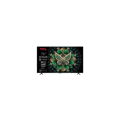 TCL TV QD-Mini LED  75C69K 191 cm 4K UHD 2025 Aluminium bross&eacute; 