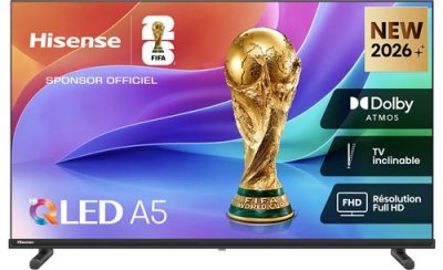 HISENSE Tv Qled  32a5s 80 Cm Full Hd Noir
