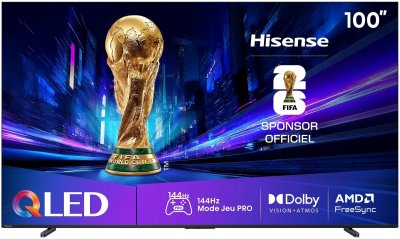 HISENSE TV QLED  4K UHD 100E7Q Pro 253 cm 2025 