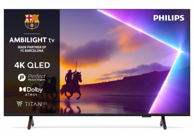 PHILIPS TV QLED  85PUS8500 215 cm 4K UHD Ambilight 2025 