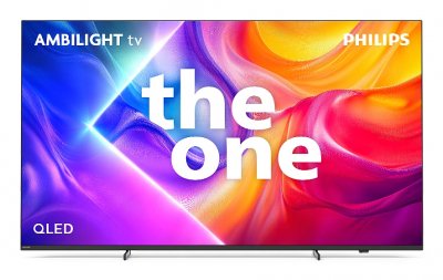 PHILIPS TV QLED  The One 75PUS9000 189 cm 4K UHD Ambilight 2025 Gris m&eacute;tal 