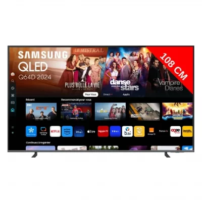 SAMSUNG TV QLED  TQ43Q64D 