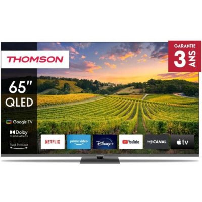THOMSON TV QLED  65QG5C14 165 cm 4K UHD Gris fonc&eacute;