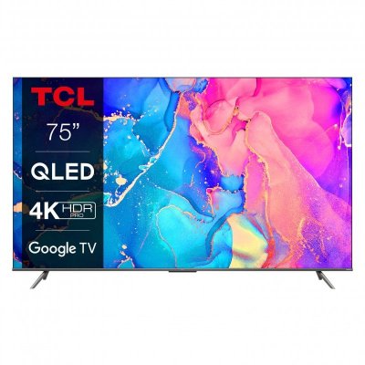 TCL CORPORATION Tv Qled Uhd 4k 75" Tcl 75c631 Google Tv