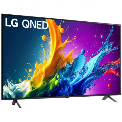LG TV QNED  50QNED80 126 cm 4K UHD - Noir - Smart TV - Compatible HDR