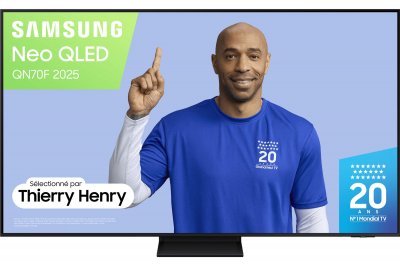 SAMSUNG TV  AI Neo QLED 55"" QN70F 2025, 4K, Mini LED