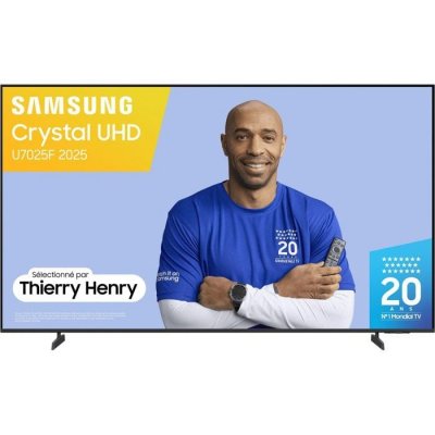 SAMSUNG TV  Crystal UHD 43"" U7025F 2025, 4K, Smart TV