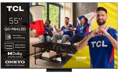 TCL TV  QD-Mini LED 55C69K PRO 139 cm 2026