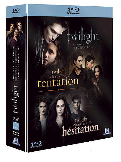 Twilight - Coffret de la Trilogie - Blu-Ray