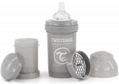 TWISTSHAKE  180ml Anti-policy Bottle Clair