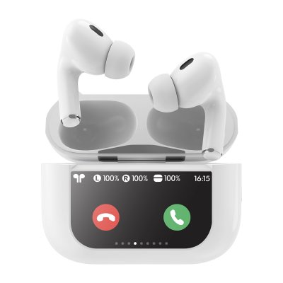 FORCE PLAY TWS Play Touch ANC Ecran Tactile Intra Blanc
