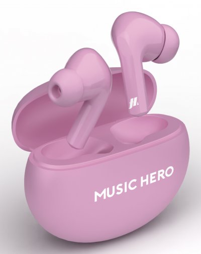 SBS TWS X-BEAT Casque True Wireless Stereo (TWS) Ecouteurs Appels/Musique Bluetooth Rose