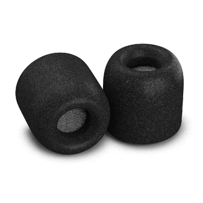 COMPLY TX-200 Embouts de remplacement en mousse - Medium (3 Paires) Noir Isolation PLUS