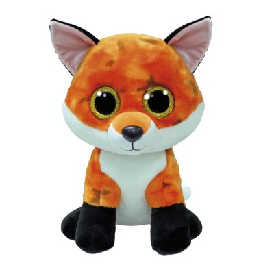TY  - Beanie Boo's - Peluche Meadow le Renard 15 cm, Tricolore, 36379