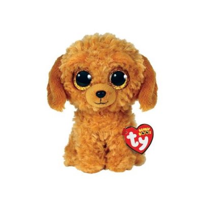 TY  - Peluche - Beanie Boos - Doodle Chien - 15cm