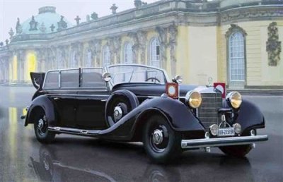 ICM Typ 770k(w150) Tourenwagen Wwii German Leader's Car- 1:35e - 