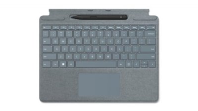 MICROSOFT Type Cover Surface Pro 8 + Surface Slim Pen - Bleu Glacier