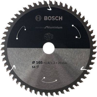 BOSCH ACCESSORIES Type de lame de scie circulaire pour l'aluminium, 190x2 / 1.5x20, 56 dents - Bosch