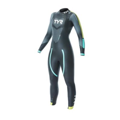 TYR  Combinaison En N&eacute;opr&egrave;ne &agrave; Manches Longues Pour Femme Hurricane Cat-2