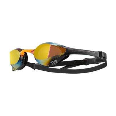TYR  Tracer X Elite Race Mirror Swimming Goggles Noir,Dor&eacute;