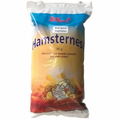 AIMé TYROL Nid en ouate blanc - Pour hamster - 30 g