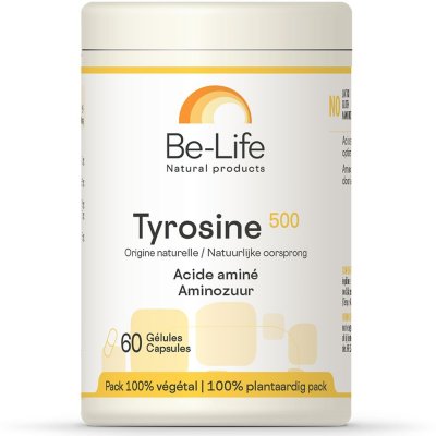 BE LIFE Tyrosine 500 L-tyrosine 60 g&eacute;lules