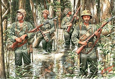MASTERBOX U.s. Marines In Jungle, Wwii Era - 1:35e - Master Box Ltd. 