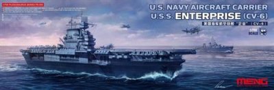 MENG U.s. Navy Aircraft Carrier U.s.s. Enterprise (cv-6) - 1:700e --model