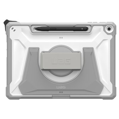 URBAN ARMOR GEAR UAG Coque Antichocs pour Surface Pro 12 Plasma Healthcare avec Sangle et Support Blanc / Gris
