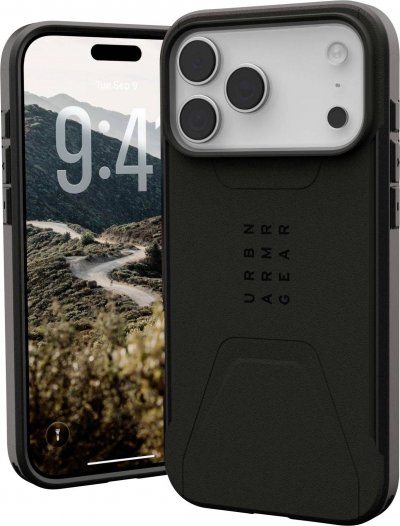 UAG  Coque Civilian MagSafe Apple iPhone 17 Pro Max - Noir