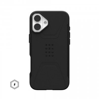 UAG  Coque Civilian MagSafe iPhone 16 Plus - Black