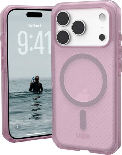 UAG  Coque Dot MagSafe pour iPhone 17 Pro Bordure Sur&eacute;lev&eacute;e Lilas